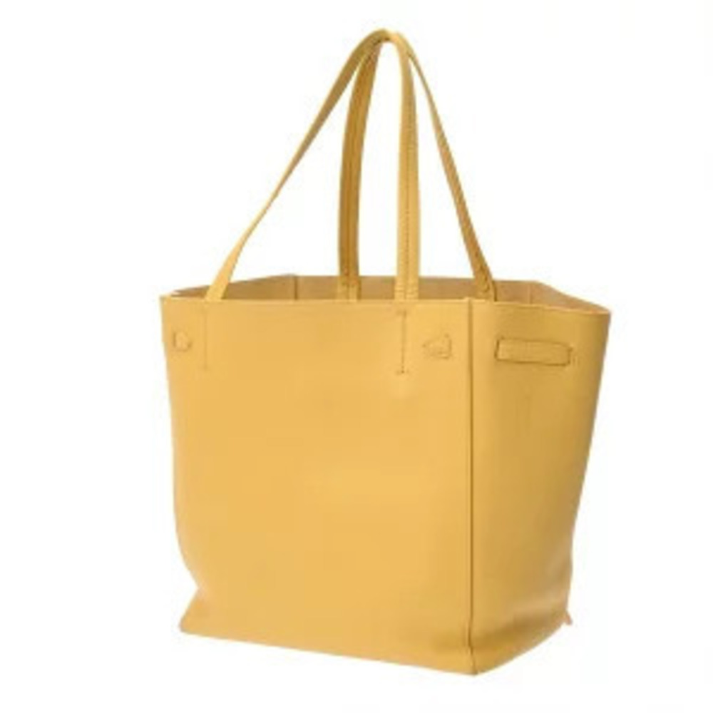 Celine Yellow Leather Cabas Handbag Phantom